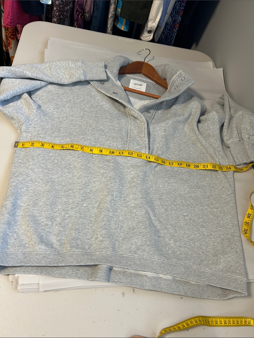 Aerie Getaway Quarter Snap Sweatshirt - Picture 6 of 11